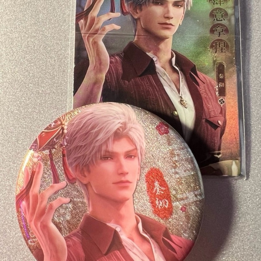 Love and Deepspace Card and Pin Set Damaged
